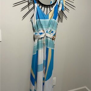 Chic Multicolor Maxi Dress